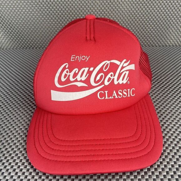 American Needle Other - Vintage Coca Cola Hat Adult One Size Red Mesh Snapback American Needle Inc